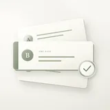 Name cards representing a random selection from a participant list